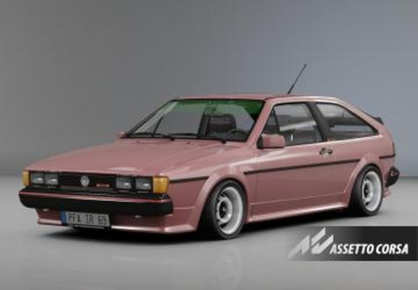 Мод Pfalzdriver | 1988 Volkswagen Scirocco GTX 16V wind tune v0.6 для Assetto Corsa