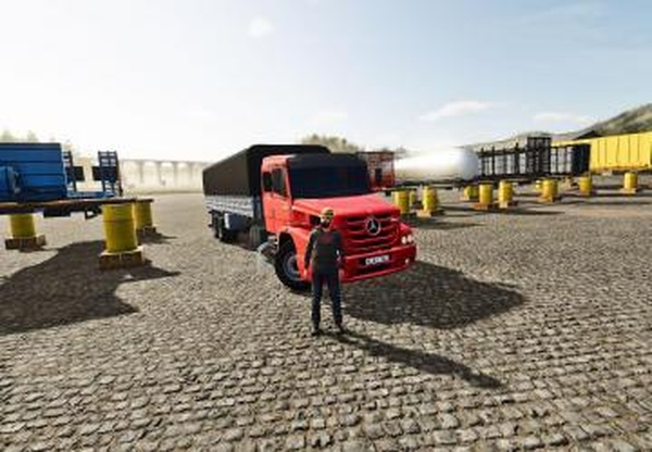 Мод Mercedes Benz ATRON версия 2.2.2.3 для Farming Simulator 2025