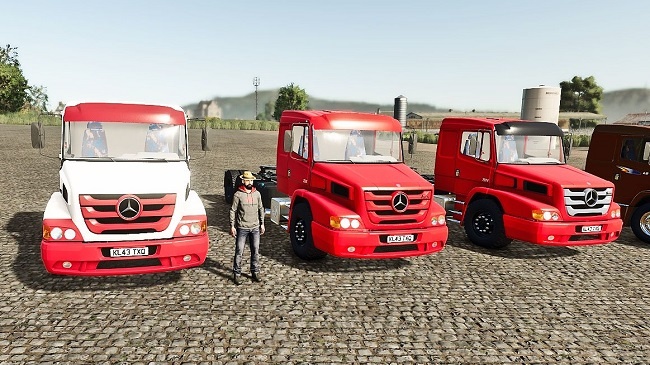 Мод Mercedes Benz ATRON + Body Pack v1.0.0.0 (1.19.x) ДЛЯ FARMING SIMULATOR 2025