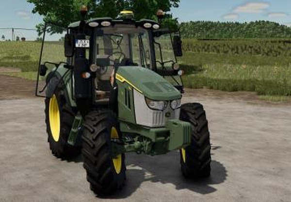 Мод John Deere 6M 2025 версия 1.0.0.0 для Farming Simulator 2025