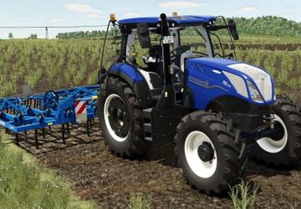 Мод New Holland T6 версия 1.0.0.0 для Farming Simulator 2025