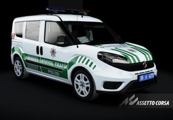 Мод Fiat Doblo (D4) 1.6 Multijet (Polis Aracı) vv2.5.1 для Assetto Corsa