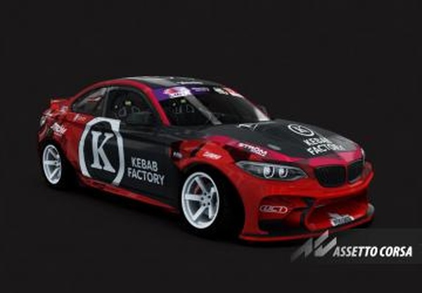 Мод VMODS BMW F22 HGK KEBABFIGHTER Edgars Kroģeris v1.0 для Assetto Corsa