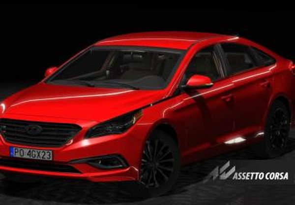 Мод Hyundai Sonata VII 2014 версия 1.0 для Assetto Corsa