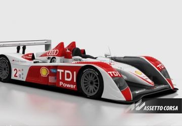 Мод 2006 Audi R10 TDI V12TT track day s1 версия 12.07.2024 для Assetto Corsa