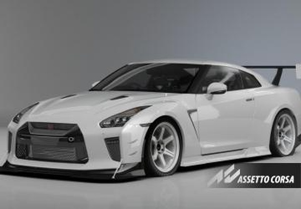 Мод Project9 | 2020 Nissan GT-R Phoenix Power R35-No.3 Godzilla v1.2 для Assetto Corsa