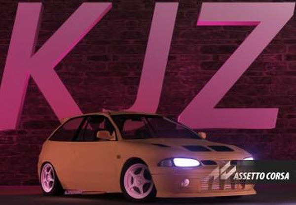 Мод KJZ_Proton_Satria версия 1.0 для Assetto Corsa