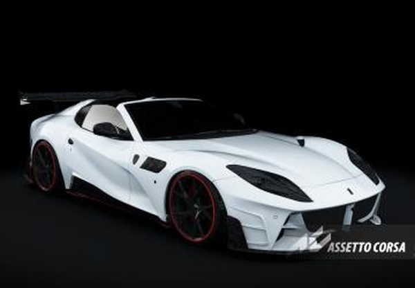 Мод Ferrari 812 GTS Mansory Stallone Dynamics Racing v1.0 для Assetto Corsa
