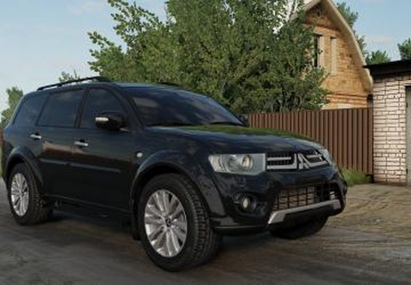 Мод Mitsubishi Pajero Sport (2012) версия 1.0 для BeamNG.drive (v0.38.x)