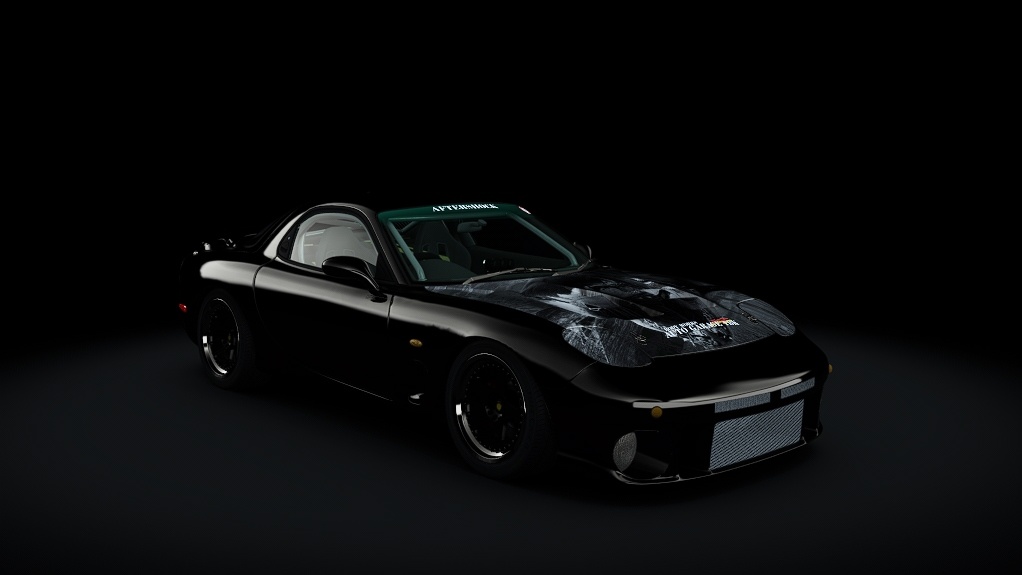 Мод Mazda RX-7 (FD3S) Efini Blackshark v1.0 для Assetto Corsa