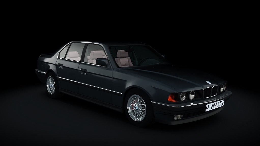 Мод BMW 750i E32 1987 v0.75 для Assetto Corsa