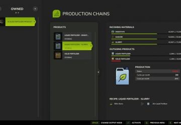 Мод Scaled Fertilizer Production версия 1.0.0.0 для Farming Simulator 2025