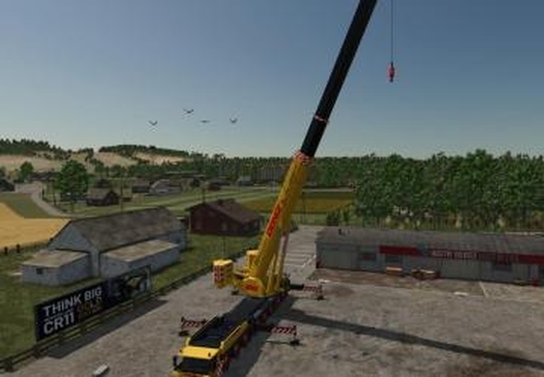 Мод Liebherr Mobile Crane DONIZ версия 1.0.0.0 для Farming Simulator 2025