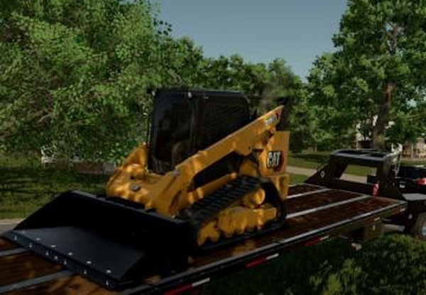 Мод CAT 289 Skid Steer версия BETA для Farming Simulator 2025