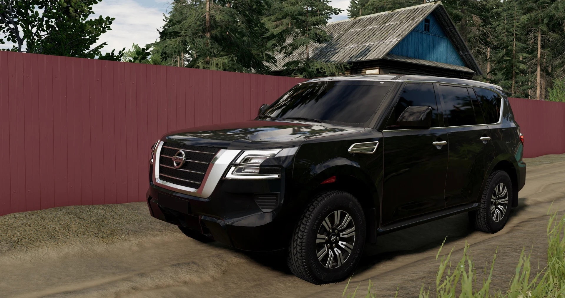 Мод Nissan Patrol (UAE4) 2020 v1.0 (0.38.x) ДЛЯ BEAMNG.DRIVE