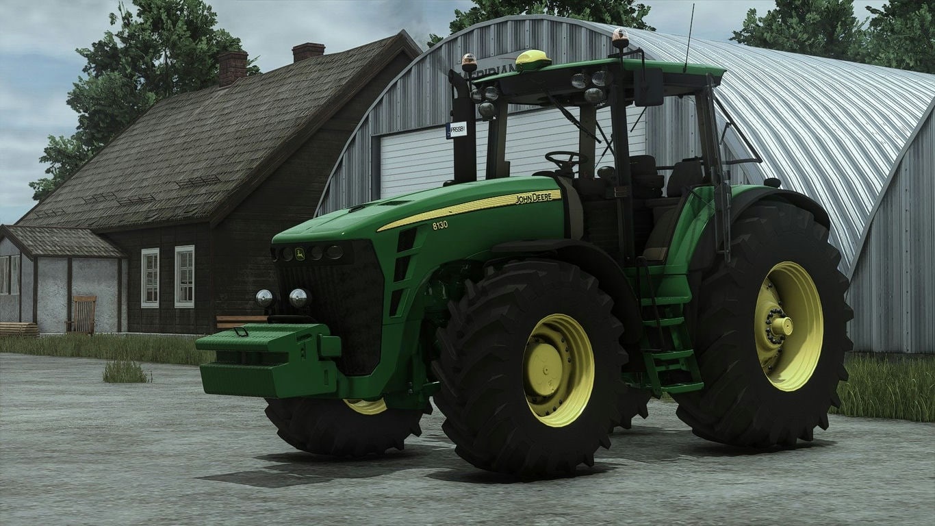 Мод John Deere 8x30 v1.0.0.2 (1.19.x) ДЛЯ FARMING SIMULATOR 2025