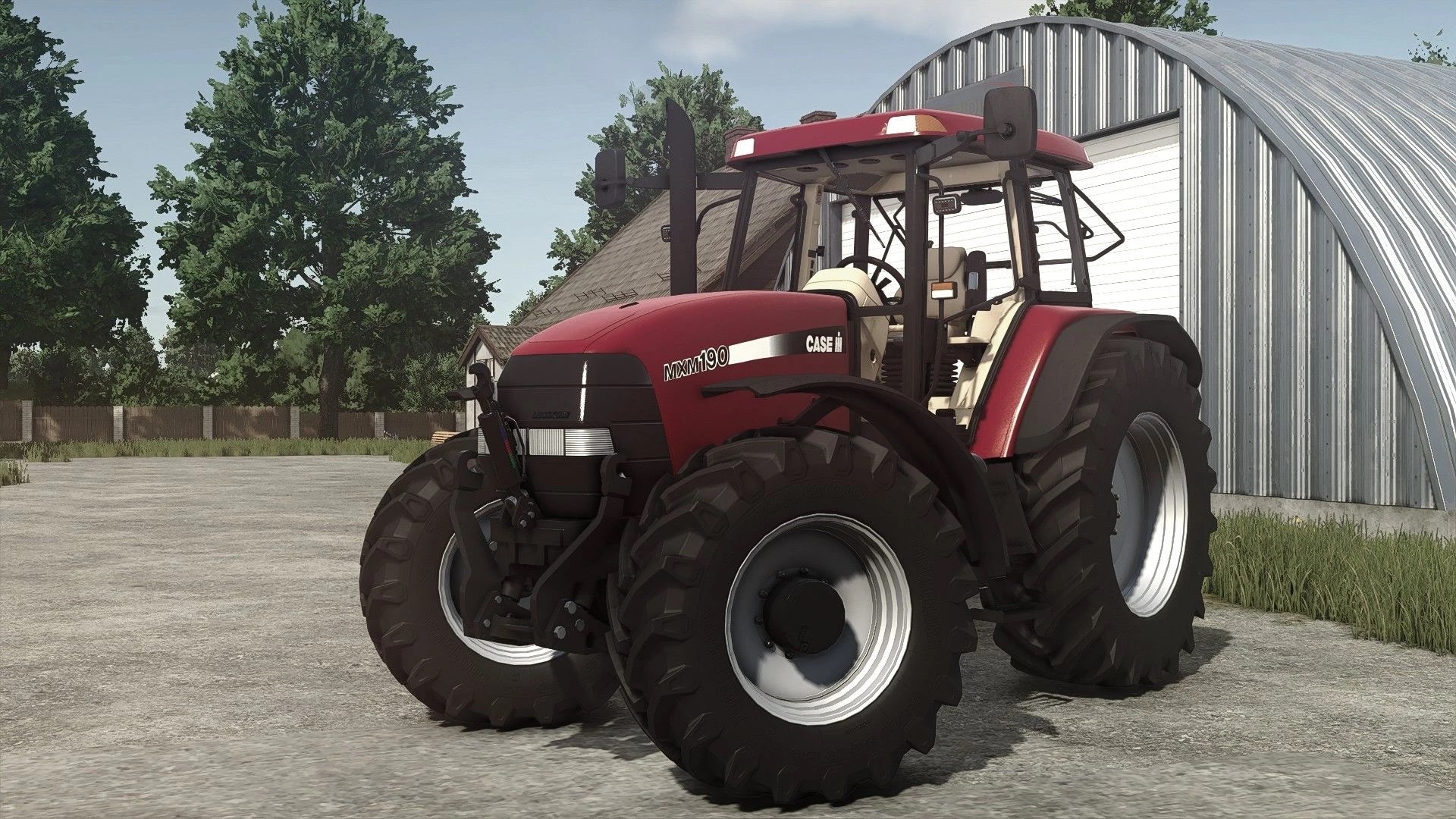Мод Case IH MXM 190 v1.9.0.3 (1.19.x) ДЛЯ FARMING SIMULATOR 2025