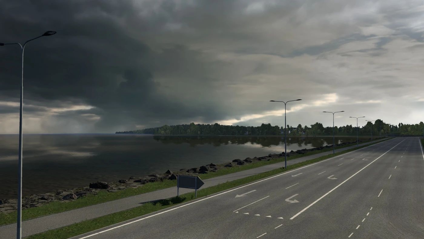 МОД Danmark Refined v2.3 ДЛЯ EURO TRUCK SIMULATOR 2