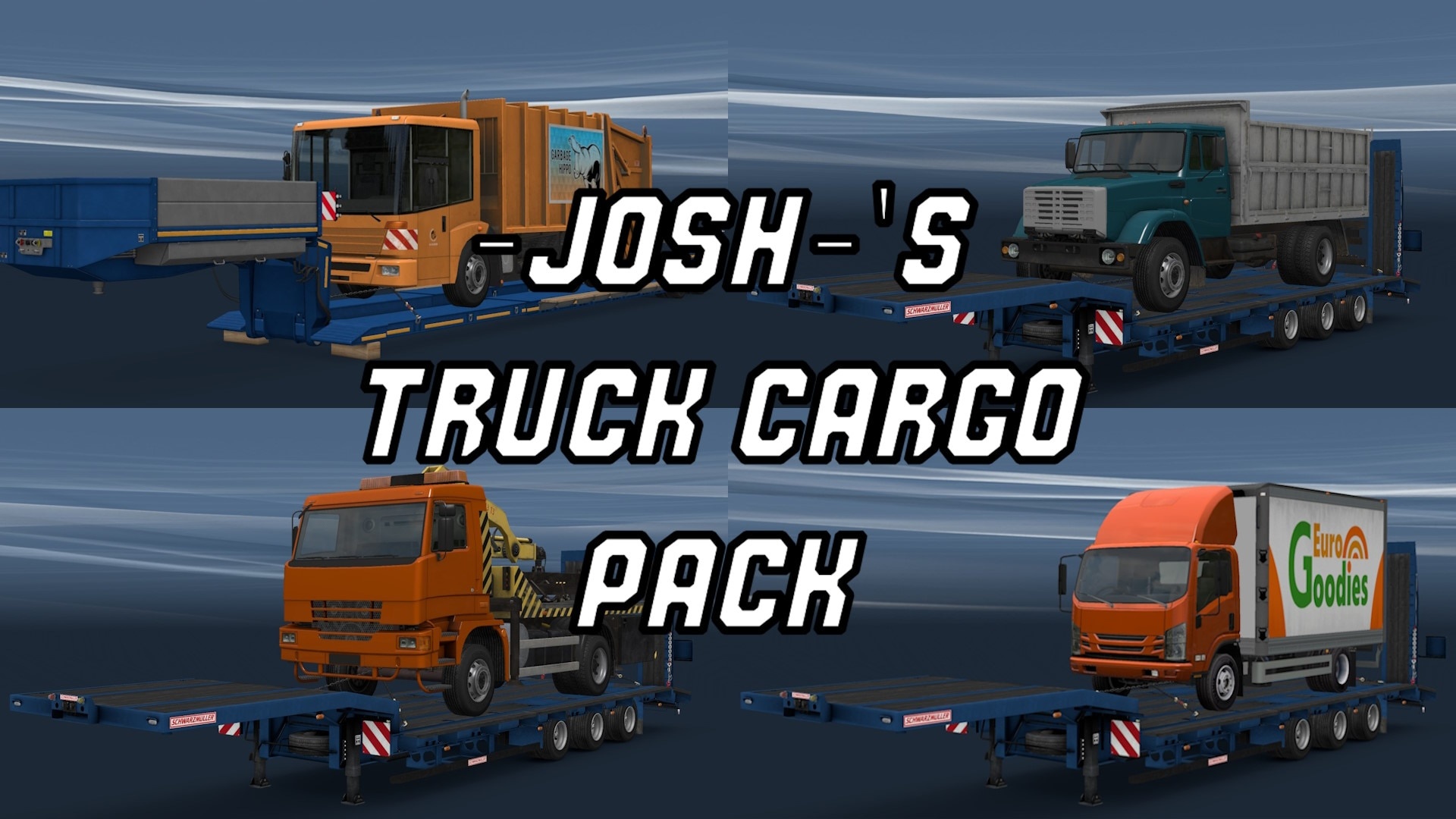 МОД Truck Cargo Pack v1.2 ДЛЯ EURO TRUCK SIMULATOR 2