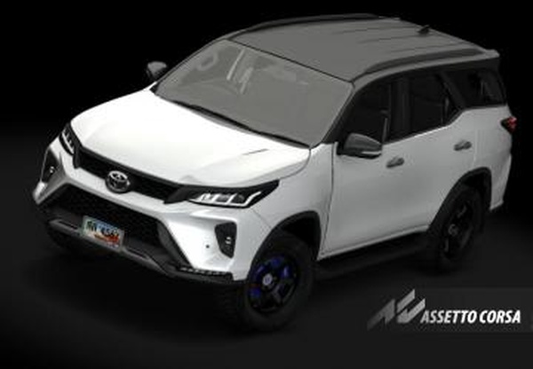Мод Toyota Fortuner 2021 Legender x DNL версия 1.0 для Assetto Corsa