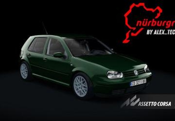 Мод GOLF 1.9TDI 90hp версия 1.0 для Assetto Corsa