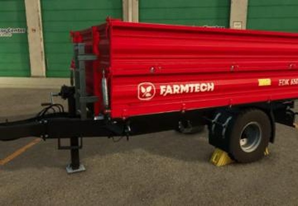 Мод Unrealistic small trailer версия 1.0.0.0 для Farming Simulator 2025