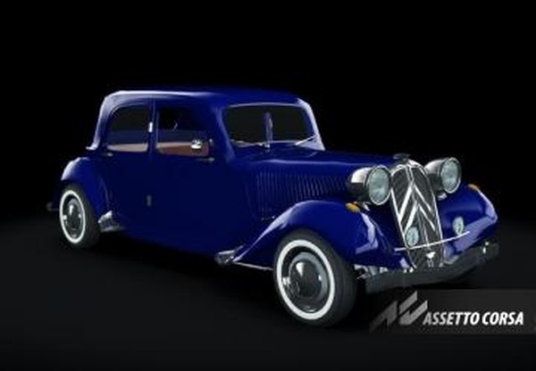 Мод Citroen Traction 22 RG версия 1.0 для Assetto Corsa