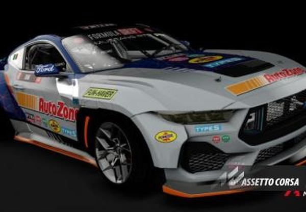 Мод Formula Drift Mustang RTR S650 - James Deane v1.0 для Assetto Corsa