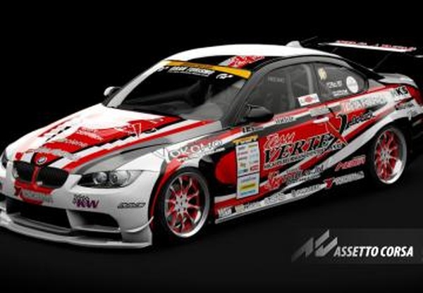 Мод BMW M3 [E92] Vertex Japan версия 1.0 для Assetto Corsa