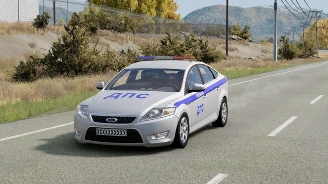 Мод Ford Mondeo 2007 Edit v1.0 (0.38.x) ДЛЯ BEAMNG.DRIVE