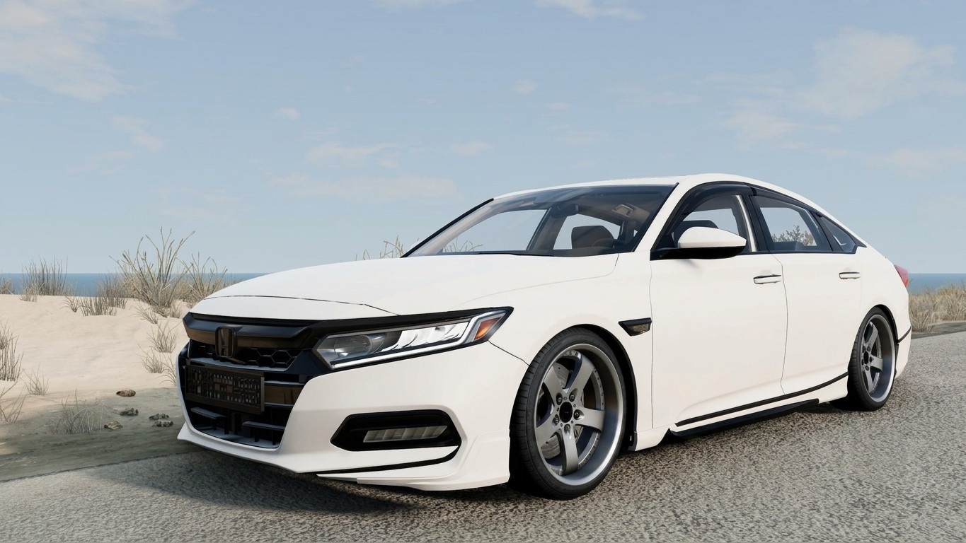 Мод Honda Accord 10th Gen v1.0 (0.38.x) ДЛЯ BEAMNG.DRIVE
