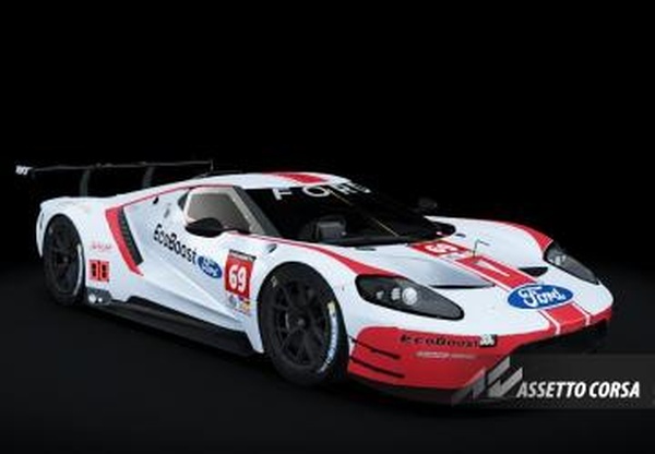 Мод Ford GT IMSA версия 1.16.4 для Assetto Corsa