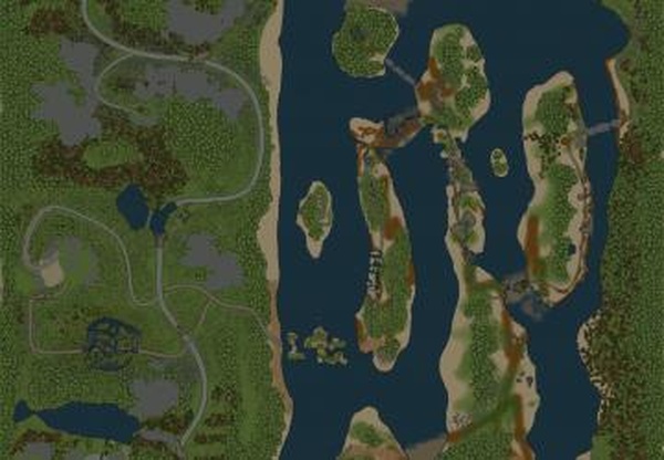 Карта «River side» версия 22.06.26 для Spintires: MudRunner (v28.09.22)