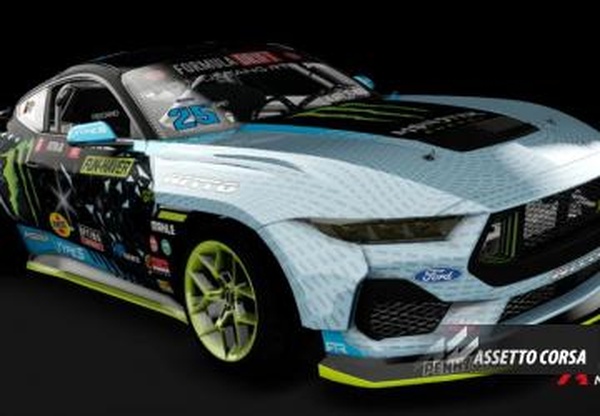 Мод Formula Drift Mustang RTR S650 - Vaughn Gittin JR. v1.0 для Assetto Corsa