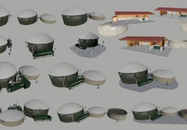Мод BGA – Biogas Plant Pack версия 1.0.0.0 для Farming Simulator 2025