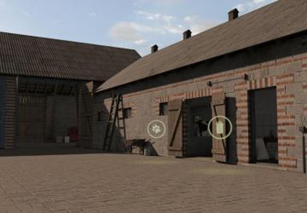 Мод Small Cowshed With Barn версия 1.0.0.0 для Farming Simulator 2025