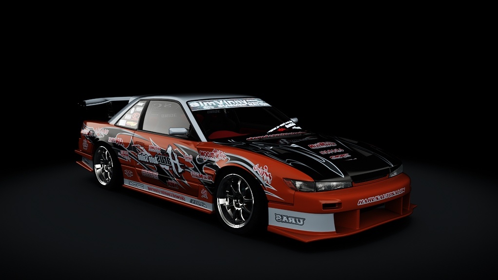 Мод Nissan Silvia (PS13) Has Matsuri 1989 v1.2.1 для Assetto Corsa