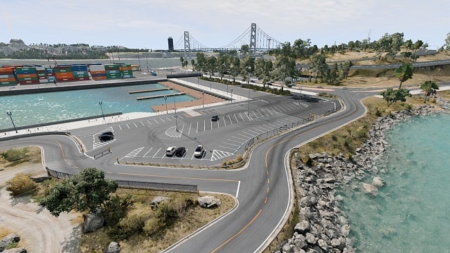 Мод Карта BeamLife Golden Road's v1.6 The Fix (0.38.x) ДЛЯ BEAMNG.DRIVE