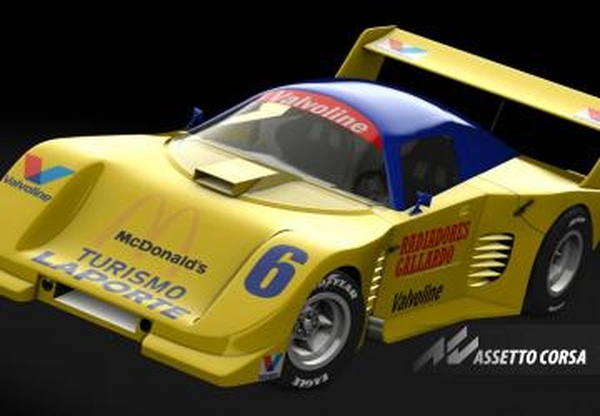 Мод SSC Baufer Chevrolet 350 ’La Liebre’ версия 1.1 для Assetto Corsa
