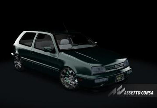 Мод Volkswagen_Golf_Mk3_VR6_MRNDES версия 1.0 для Assetto Corsa