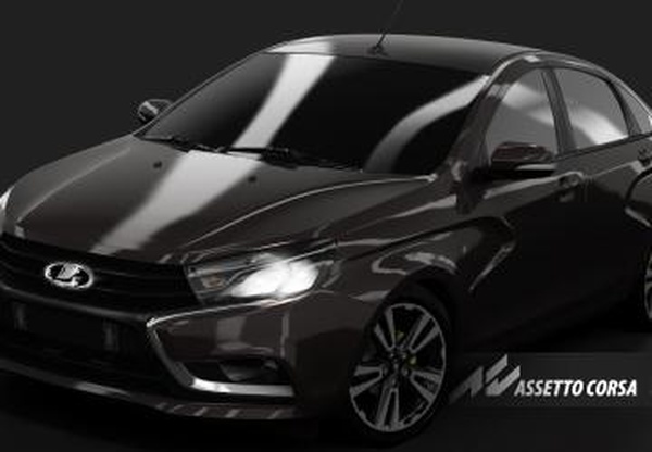Мод LADA VESTA версия 1.0 для Assetto Corsa