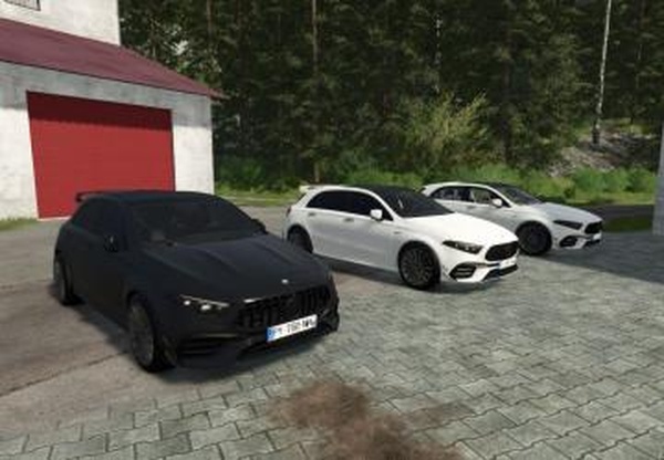Мод Mercedes A45 AMG версия 1.0.0.0 для Farming Simulator 2025