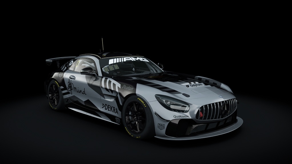 Мод Mercedes AMG GT4 2019 v1.0 для Assetto Corsa