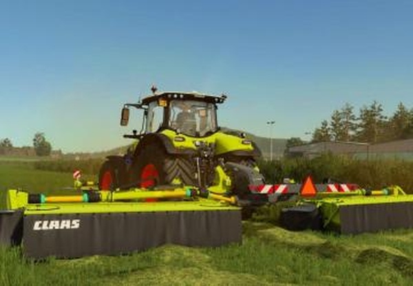 Мод CLAAS Disco 1100C + 3600FC Night Edition версия 1.0.0.0 для Farming Simulator 2025