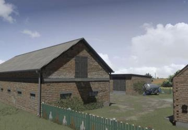 Мод Polish buildings with cows версия 1.0.0.0 для Farming Simulator 2025