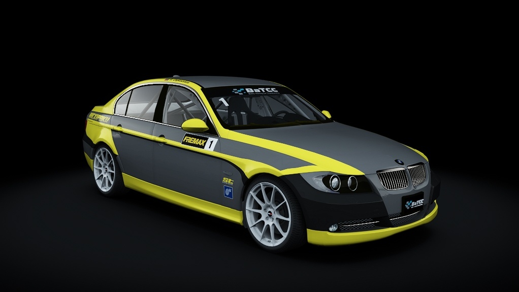 Мод BMW E90 325i BaTCC v1.0.1 для Assetto Corsa