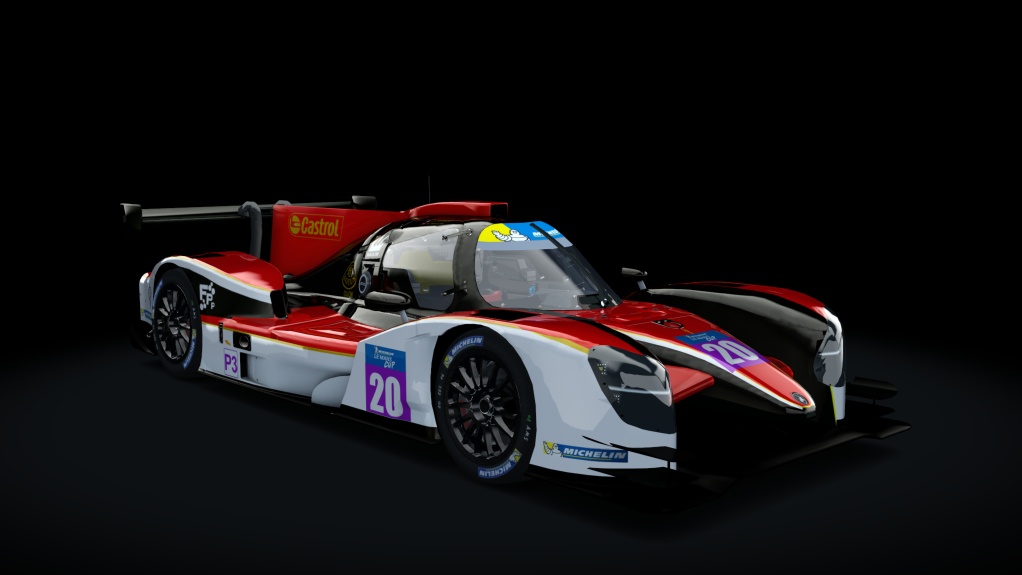 Мод Duqueine D08 LMP-3 v1.0.1 для Assetto Corsa