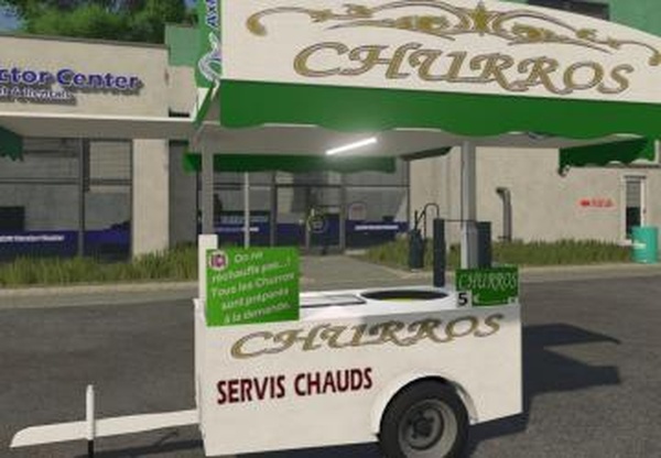Мод Churro stand версия 1.0.0.1 для Farming Simulator 2025
