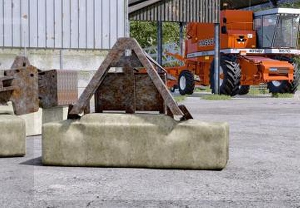 Мод Homemade weight with tool box версия 1.0.0.0 для Farming Simulator 2025