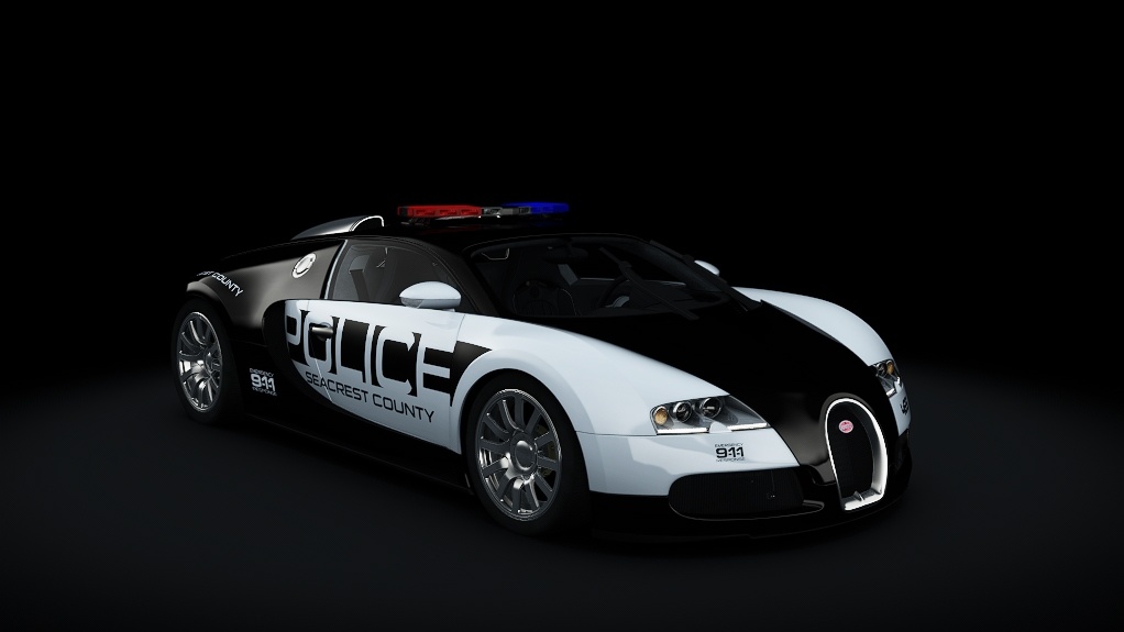 Мод Bugatti Veyron 16.4 'Best Hits' Autovista 2009 v1.0.1 для Assetto Corsa
